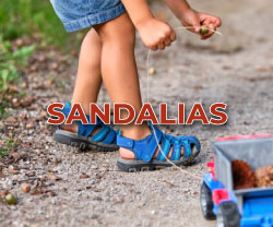 Sandalias para niña y niño