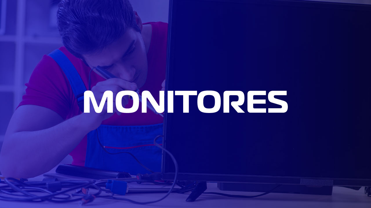 Servicio de reparación de monitores y pantallas de PC en Málaga