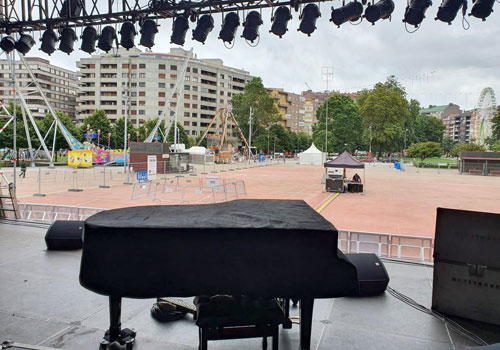 Alquiler de pianos para conciertos musicales