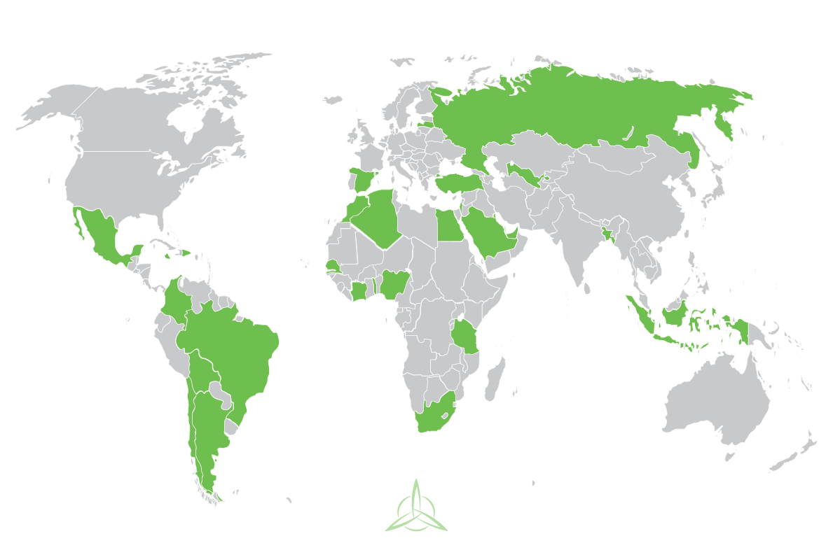 Mapa de oficinas de miprom