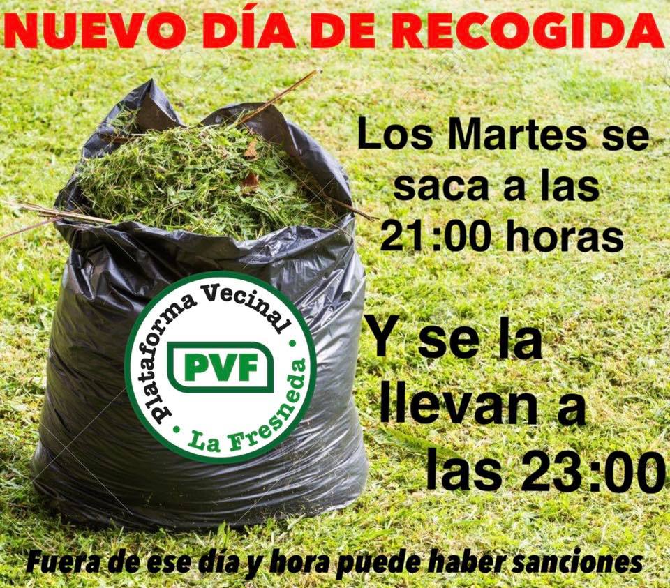 Recogida residuos verdes