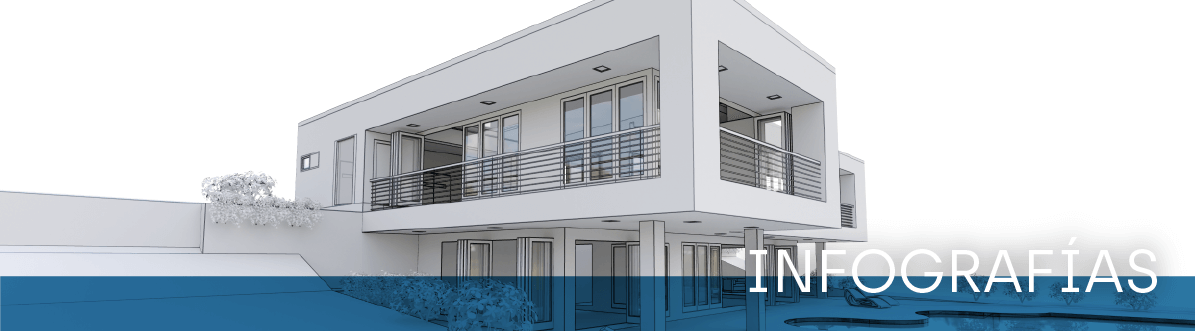 Infografías de proyectos arquitectónicos en Asturias. Rodríguez Ayanz Arquitectos