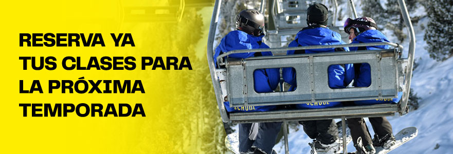Reserva tus clases de snowboard para la próxima temporada en Baqueira Beret