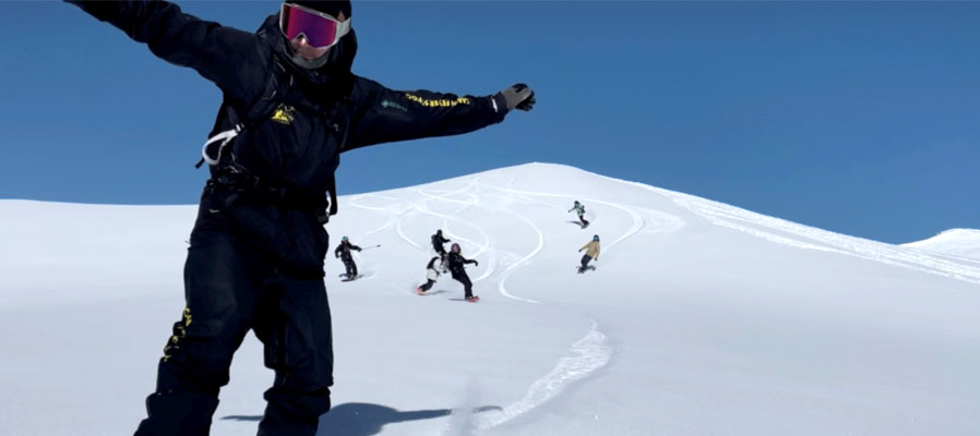 Freeride Camps en Baqueira Beret con Cabin Fever School