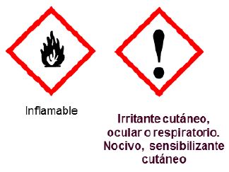 Precauciones acetona