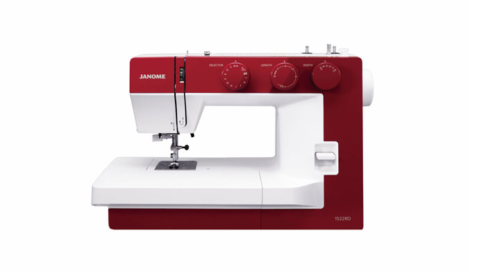 Máquina de coser doméstica Jenome 1522RD roja
